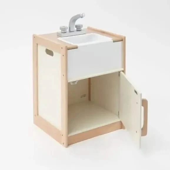 Pretend Play Wooden Sink-Pretend Play Wooden Sink