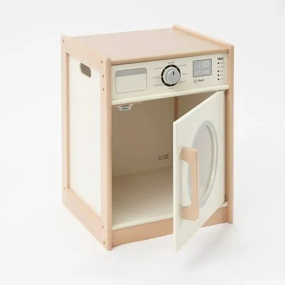 Pretend Play Wooden Washing Machine-Pretend Play Wooden Washing Machine
