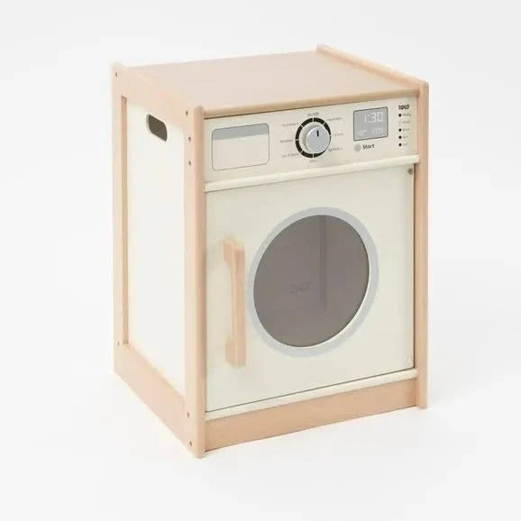 Pretend Play Wooden Washing Machine-Pretend Play Wooden Washing Machine