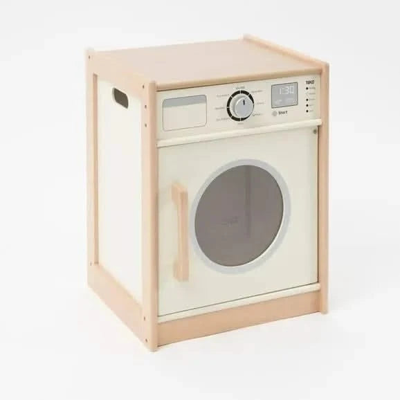 Pretend Play Wooden Washing Machine-Pretend Play Wooden Washing Machine