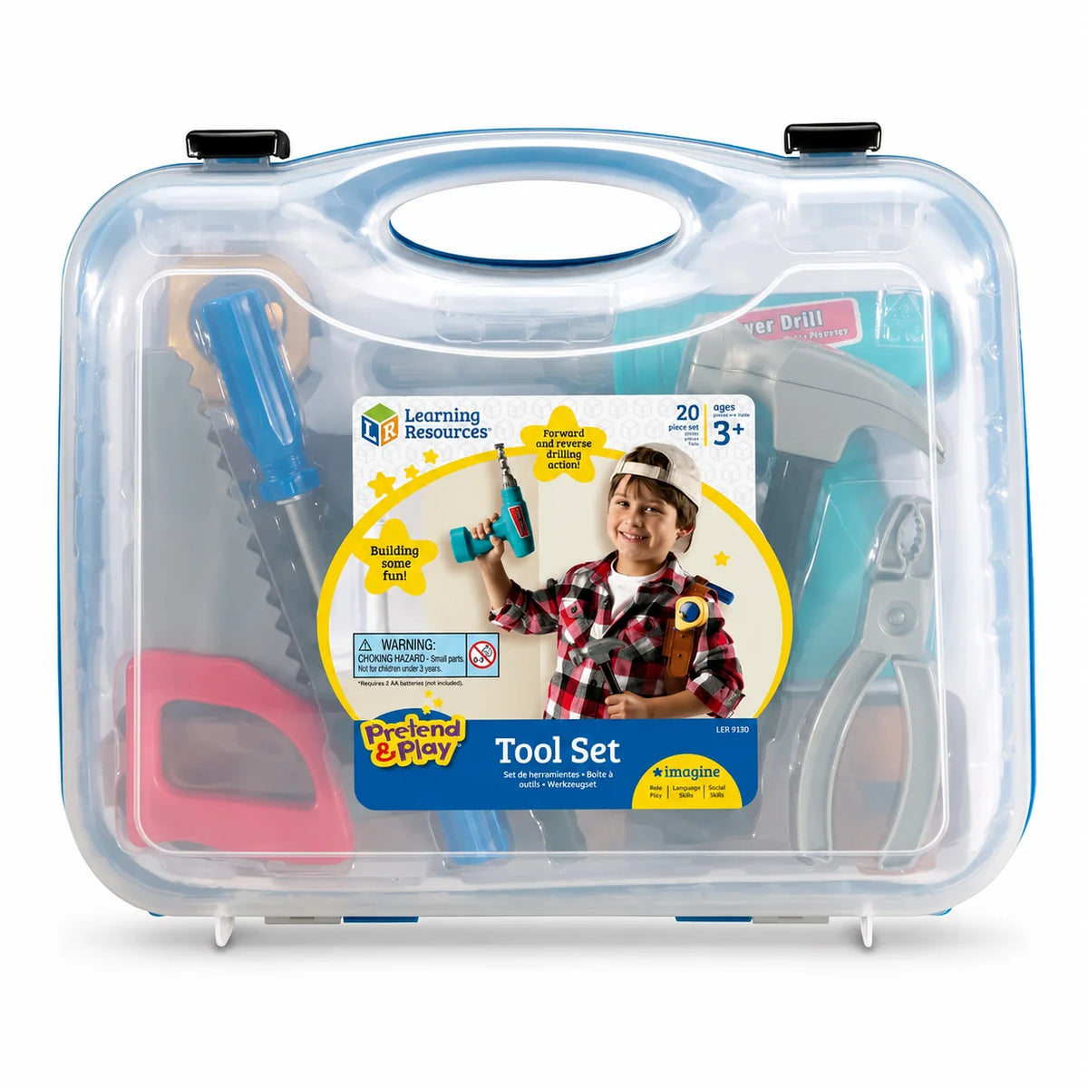 Pretend & Play Work Belt Tool Set-Pretend & Play Work Belt Tool Set