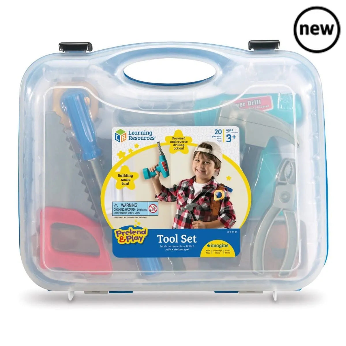 Pretend & Play Work Belt Tool Set-Pretend & Play Work Belt Tool Set