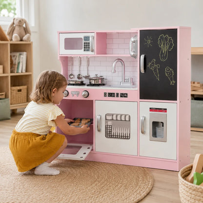 Pretty Pink Modern Kitchen-Pretty Pink Modern Kitchen