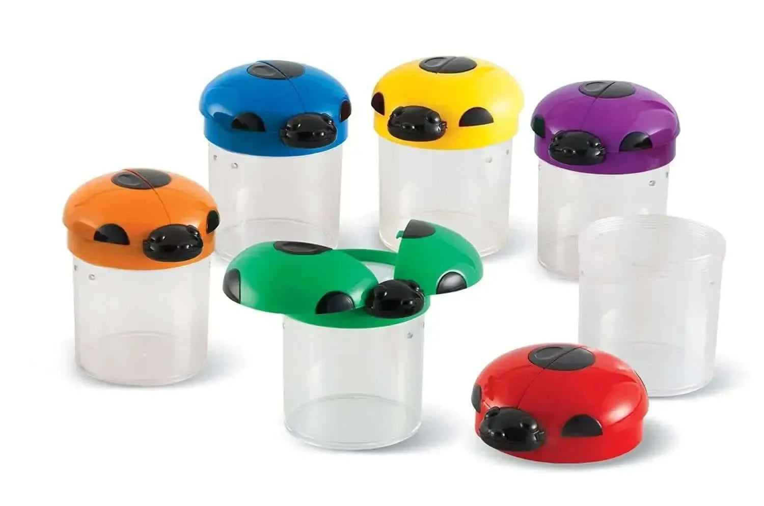 Primary Science Big View Bug Jars Set of 6-Primary Science Big View Bug Jars Set of 6