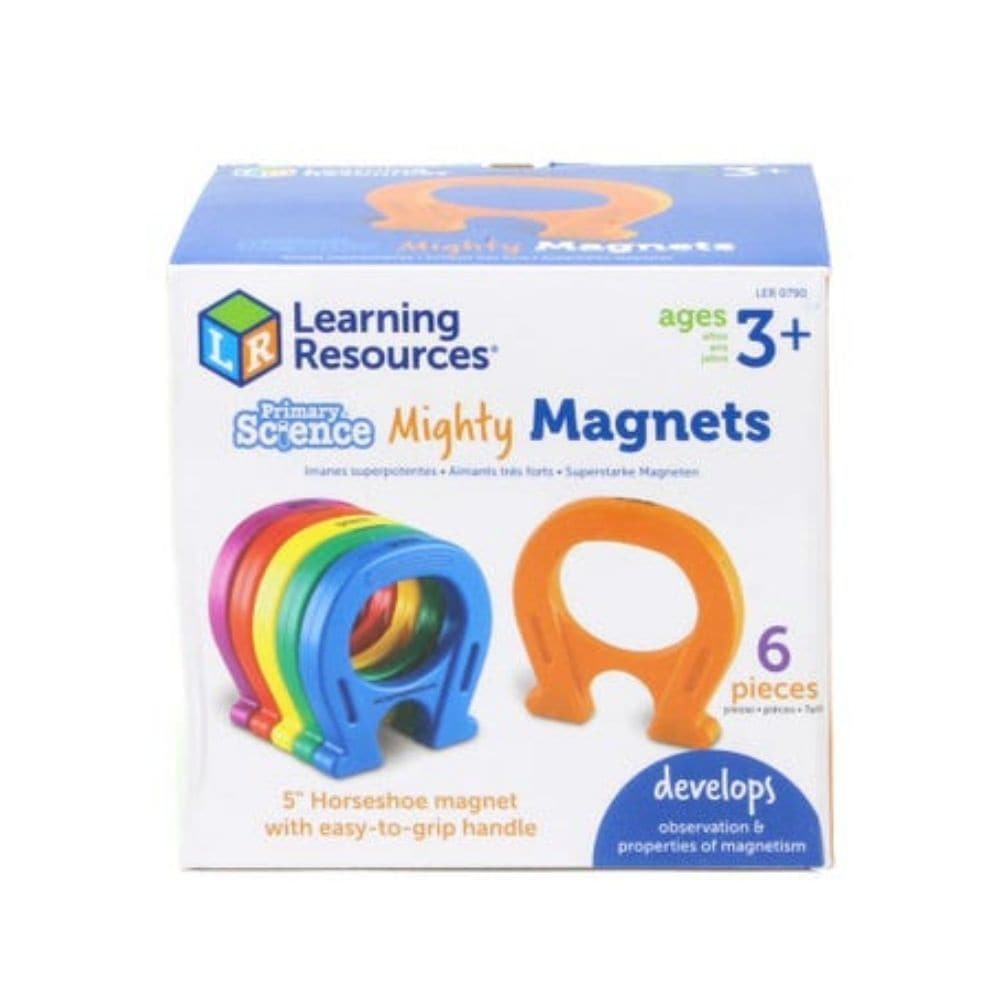 Primary Science Mighty Magnets, Experimenting and playing with these super strong child-friendly Primary Science Mighty Magnets is an easy, fun introduction to preschool science learning. Children are natural scientists and learn by exploring, investigating, experimenting, and testing, and these Primary Science Mighty Magnets are ideal for scientific discovery through hands-on learning. Start your young scientist’s learning journey today with Primary Science ® . Experiment, discover and learn with this set 
