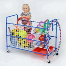 Primary Sports Storage Trolley-Primary Sports Storage Trolley