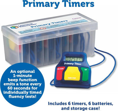 Primary Timers Pack of 6-Primary Timers Pack of 6
