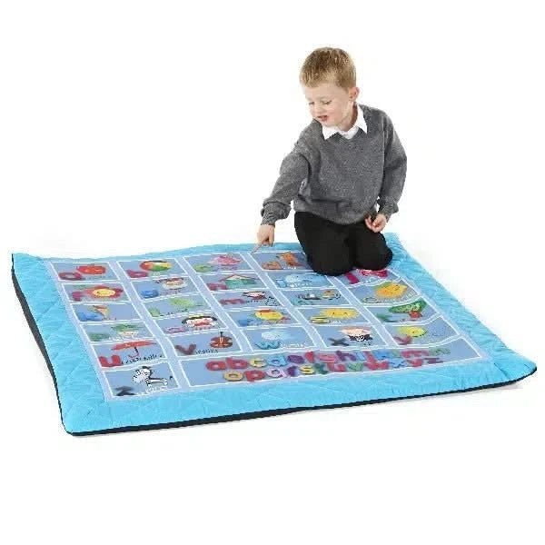 Quilted Alphabet Mat-Quilted Alphabet Mat