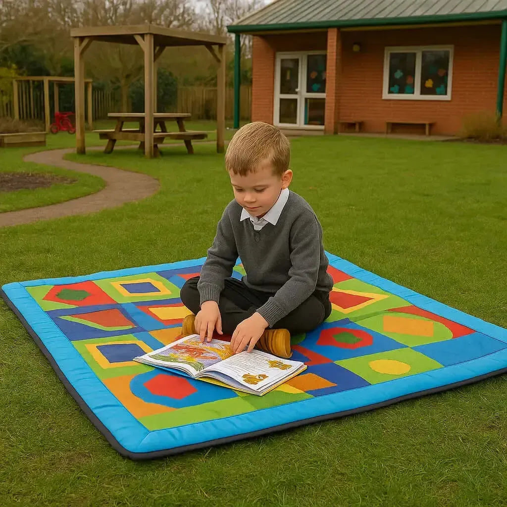 Quilted Geometric Mat-Quilted Geometric Mat