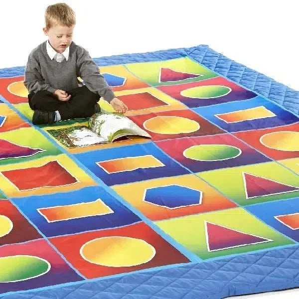 Quilted Geometric Mat-Quilted Geometric Mat