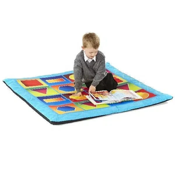 Quilted Geometric Mat-Quilted Geometric Mat