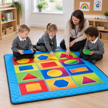 Quilted Geometric Mat-Quilted Geometric Mat