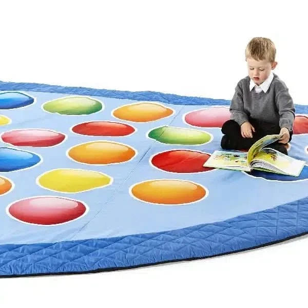 Quilted Quarter Circles Mat-Quilted Quarter Circles Mat