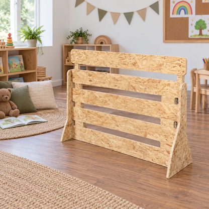 Raft Style Divider in a bright early years classroom