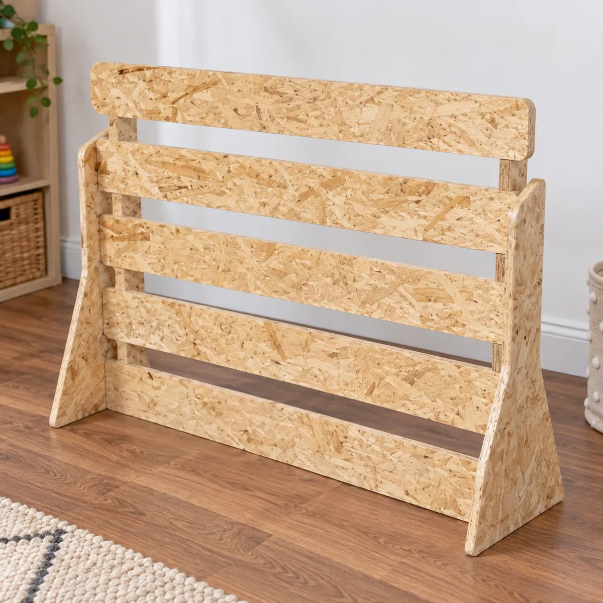 Raft Style Divider in a bright early years classroom