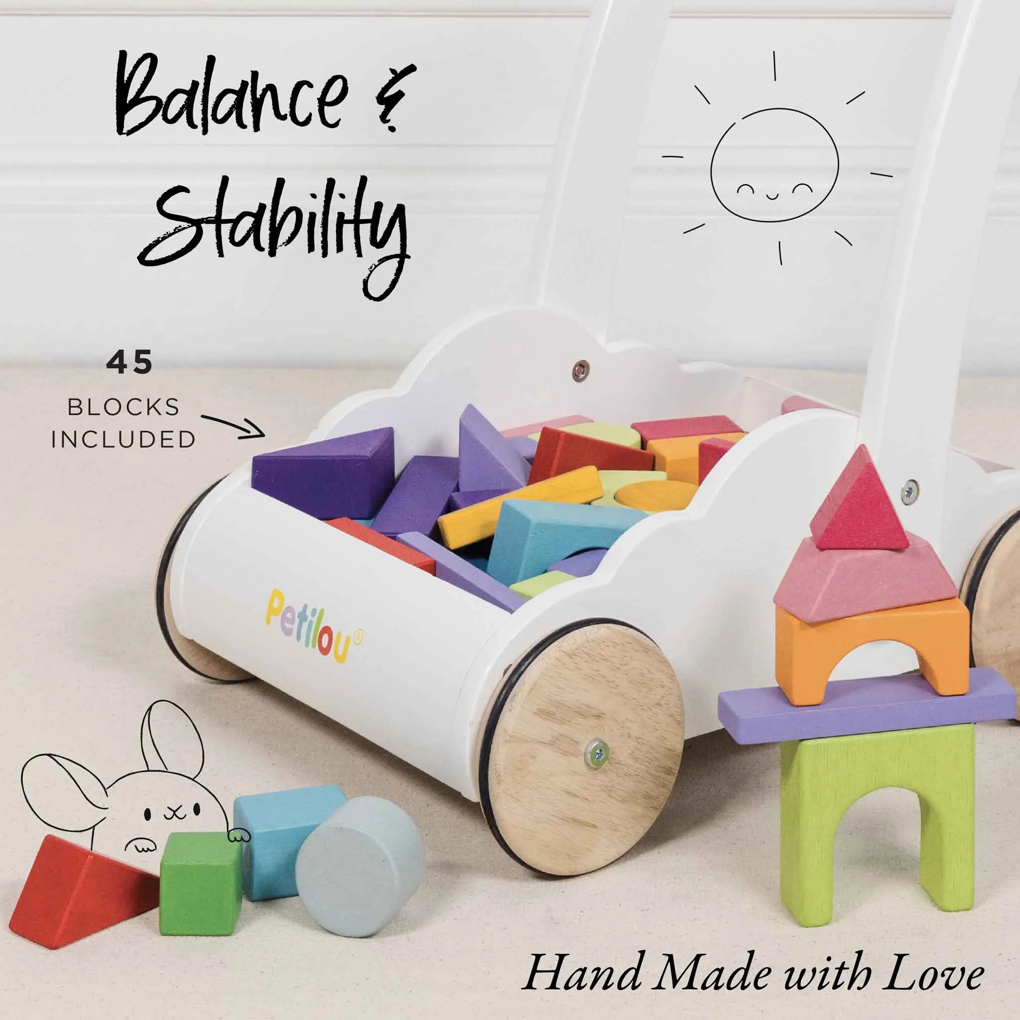 Rainbow Baby Walker & Puzzles-Rainbow Baby Walker & Puzzles
