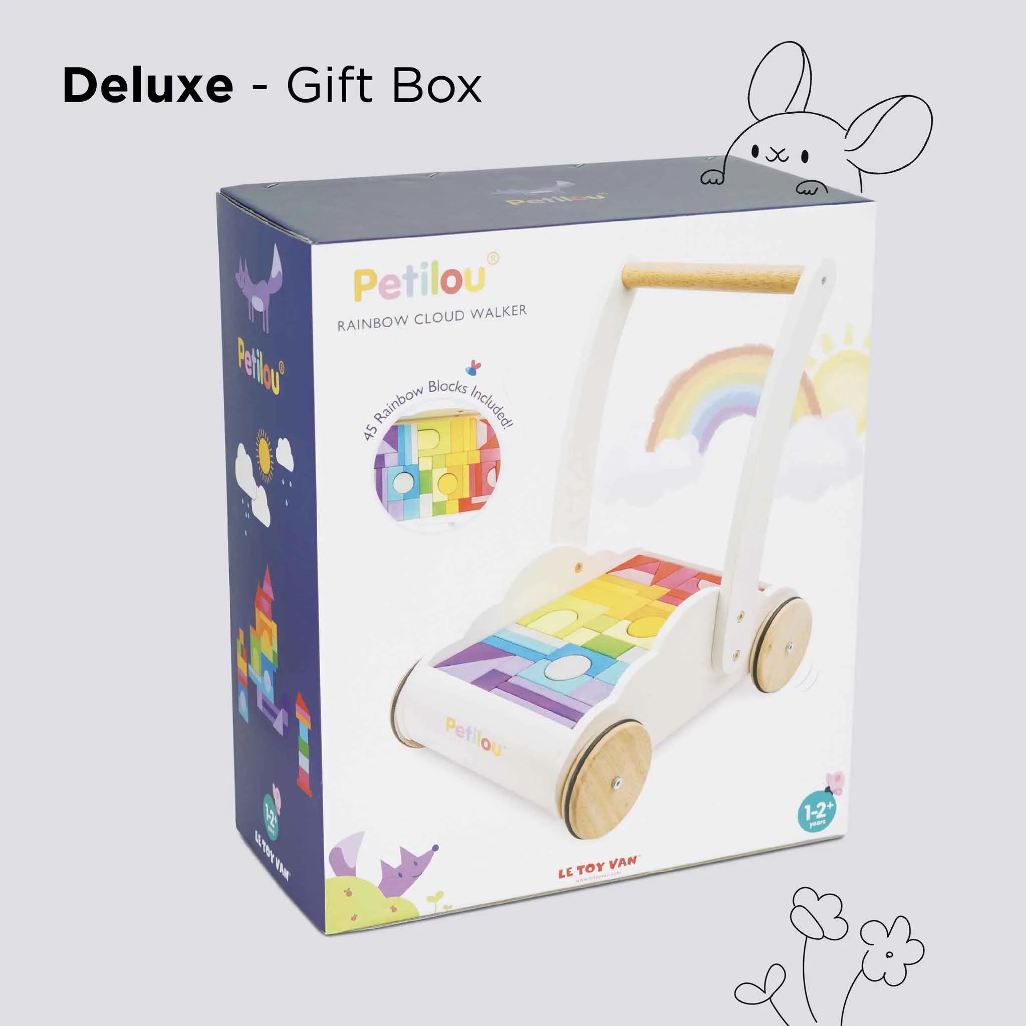 Rainbow Baby Walker & Puzzles-Rainbow Baby Walker & Puzzles