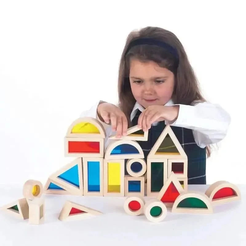 Rainbow Blocks Pack of 24-Rainbow Blocks Pack of 24