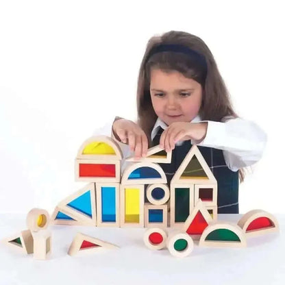 Rainbow Blocks Pack of 24-Rainbow Blocks Pack of 24