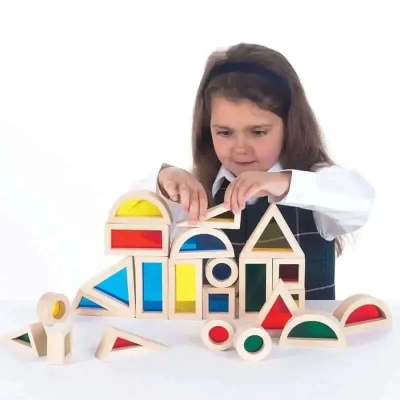 Rainbow Blocks Pack of 24-Rainbow Blocks Pack of 24
