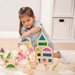 Rainbow Blocks Pack of 24-Rainbow Blocks Pack of 24
