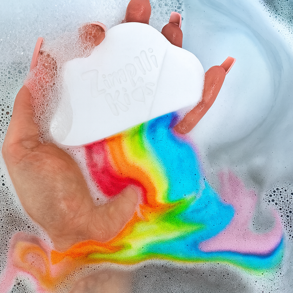 Rainbow Cloud Baff Bomb-Rainbow Cloud Baff Bomb