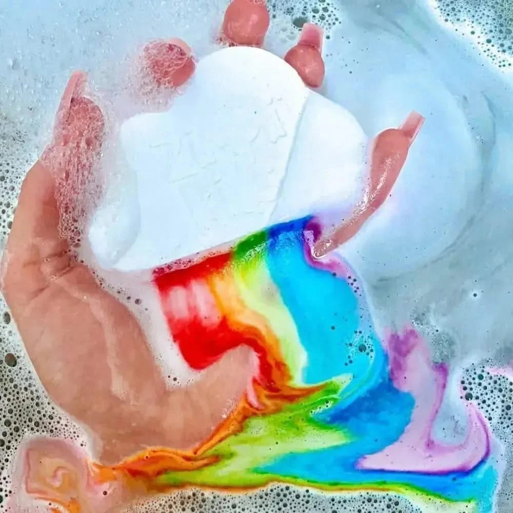 Rainbow Cloud Baff Bomb-Rainbow Cloud Baff Bomb