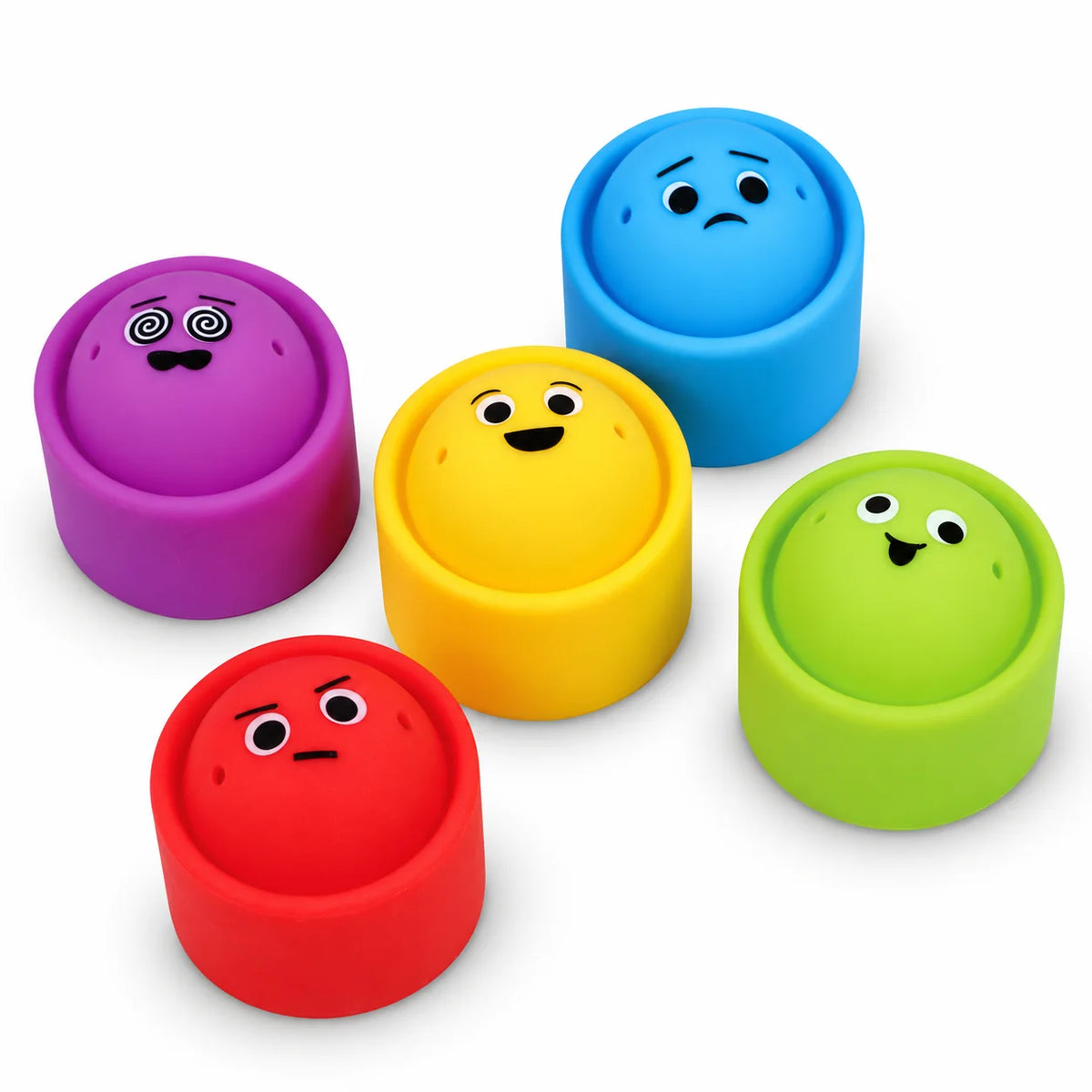 Rainbow Emotion Fidget Poppers-Rainbow Emotion Fidget Poppers