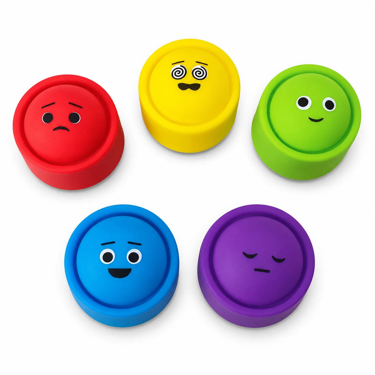 Rainbow Emotion Fidget Poppers-Rainbow Emotion Fidget Poppers