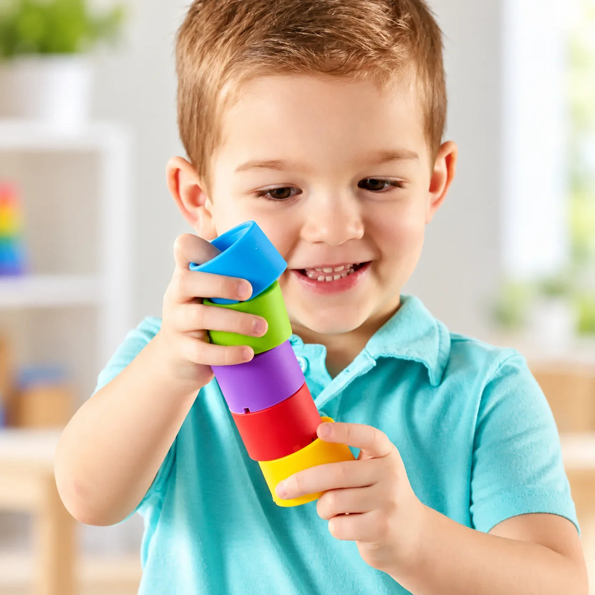 Rainbow Emotion Fidget Poppers-Rainbow Emotion Fidget Poppers