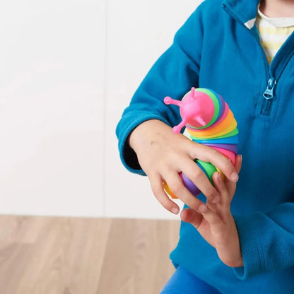 Rainbow Fidget Slug-Rainbow Fidget Slug