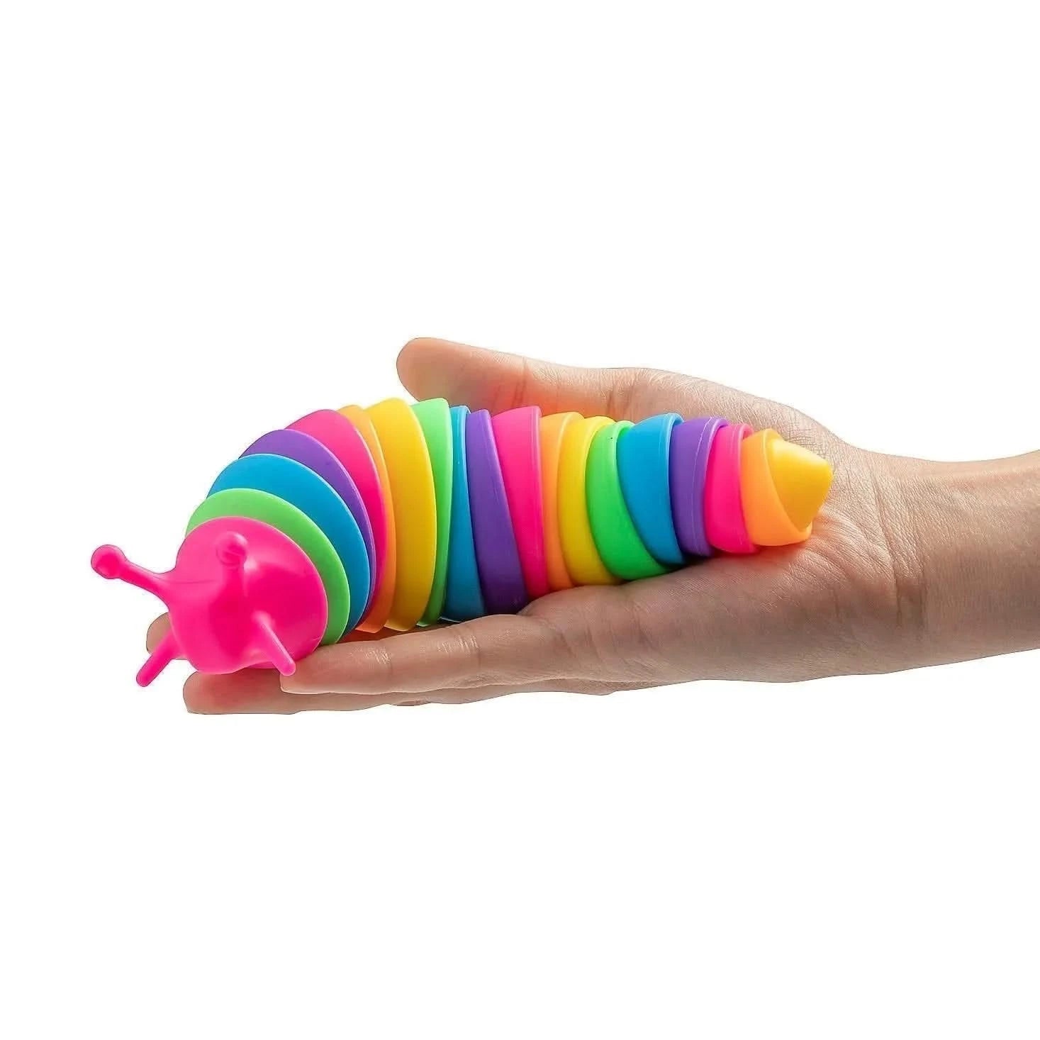 Rainbow Fidget Slug-Rainbow Fidget Slug
