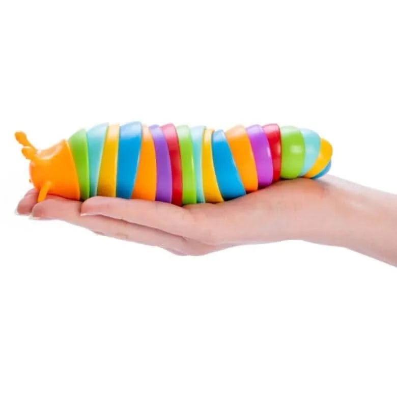 Rainbow Fidget Slug-Rainbow Fidget Slug