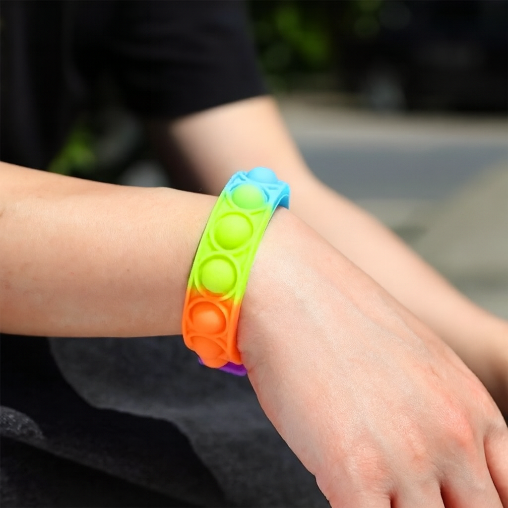 Rainbow Fidget Wristband-Rainbow Fidget Wristband