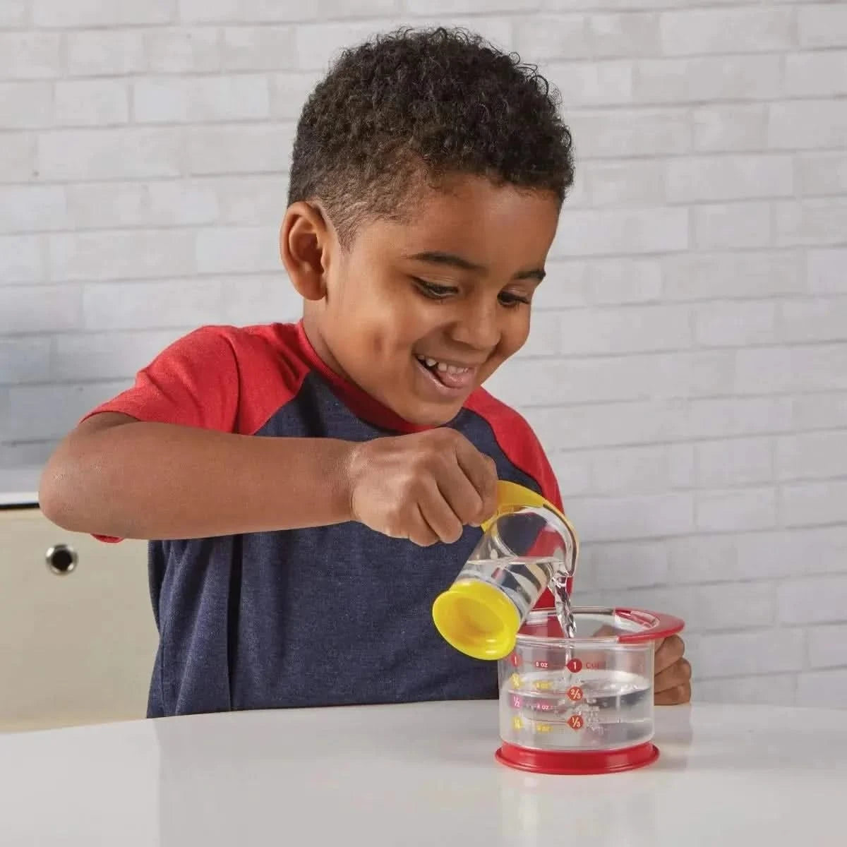 Rainbow Fraction Liquid Measuring Cups-Rainbow Fraction Liquid Measuring Cups