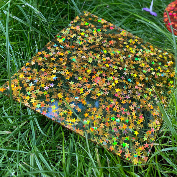 Rainbow Glitter Shapes, Our TickiT Rainbow Glitter Shapes set contains a range of dazzling acrylic shapes in the 7 colours of the rainbow. Your child will be captivated as they watch how the shapes sparkle in the light and will be keen to explore the different configurations.Each colour includes 3 styles of a polygon and both irregular and regular shapes. The Rainbow Glitter Shapes are a fascinating and fun way to understand basic geometry and create interesting patterns and sequences. Ideal to use with a l