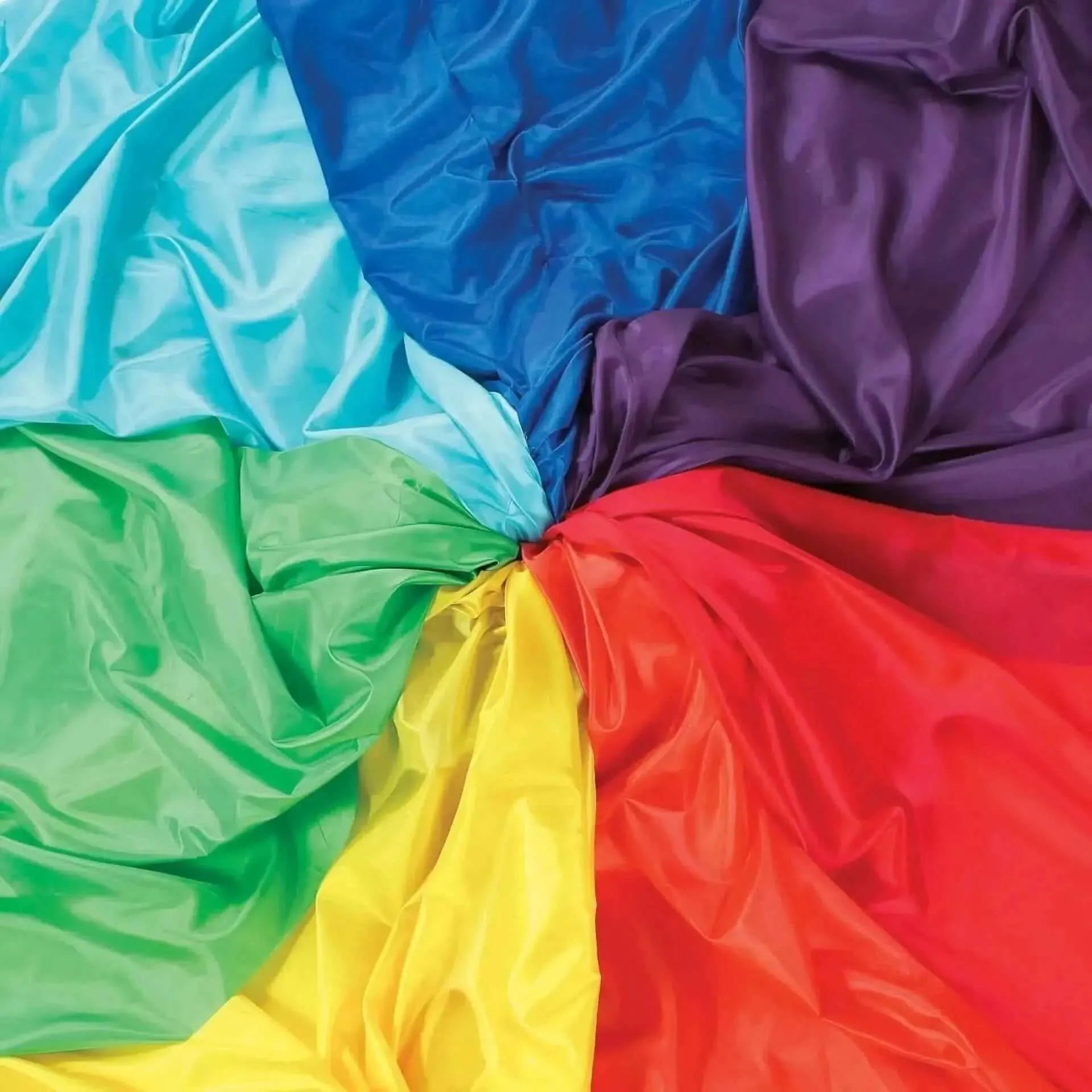 Rainbow Habutae Fabric Pack of 7-Rainbow Habutae Fabric Pack of 7