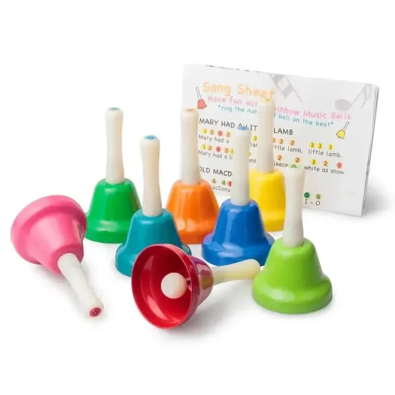 Rainbow hand bells-Rainbow hand bells