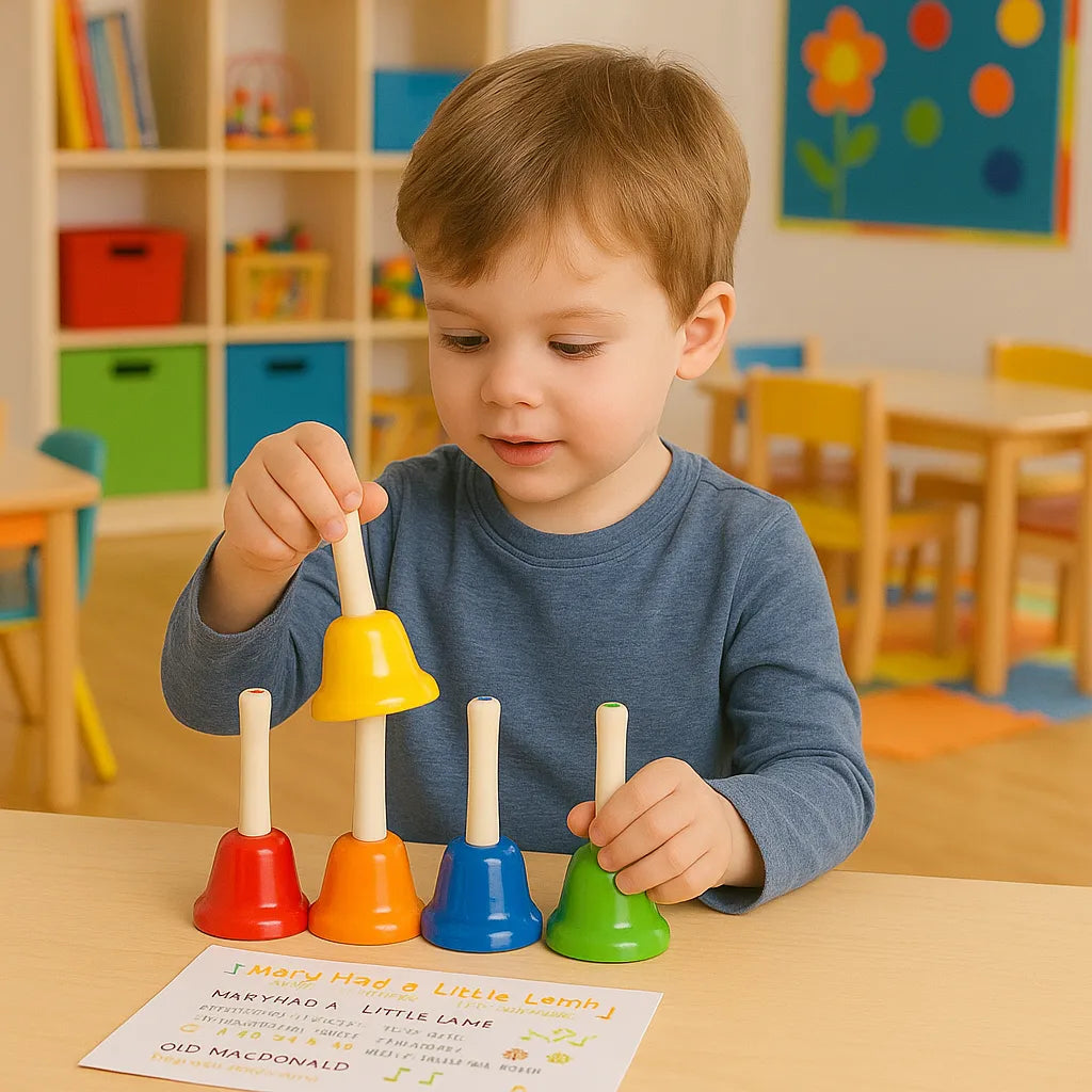 Rainbow Hand Bells-Rainbow Hand Bells