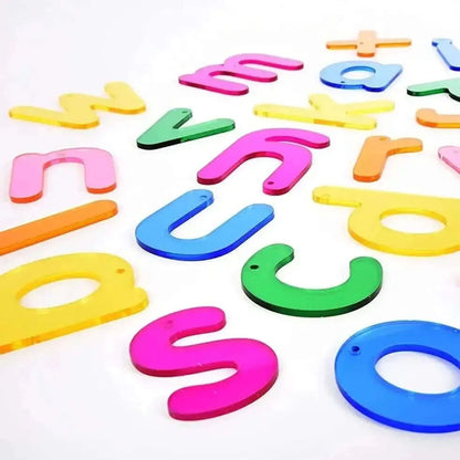 Rainbow Letters Pack of 26-Rainbow Letters Pack of 26