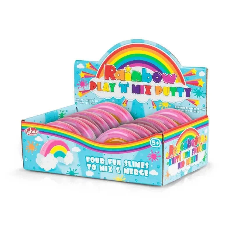 Rainbow Play N Mix Putty-Rainbow Play N Mix Putty