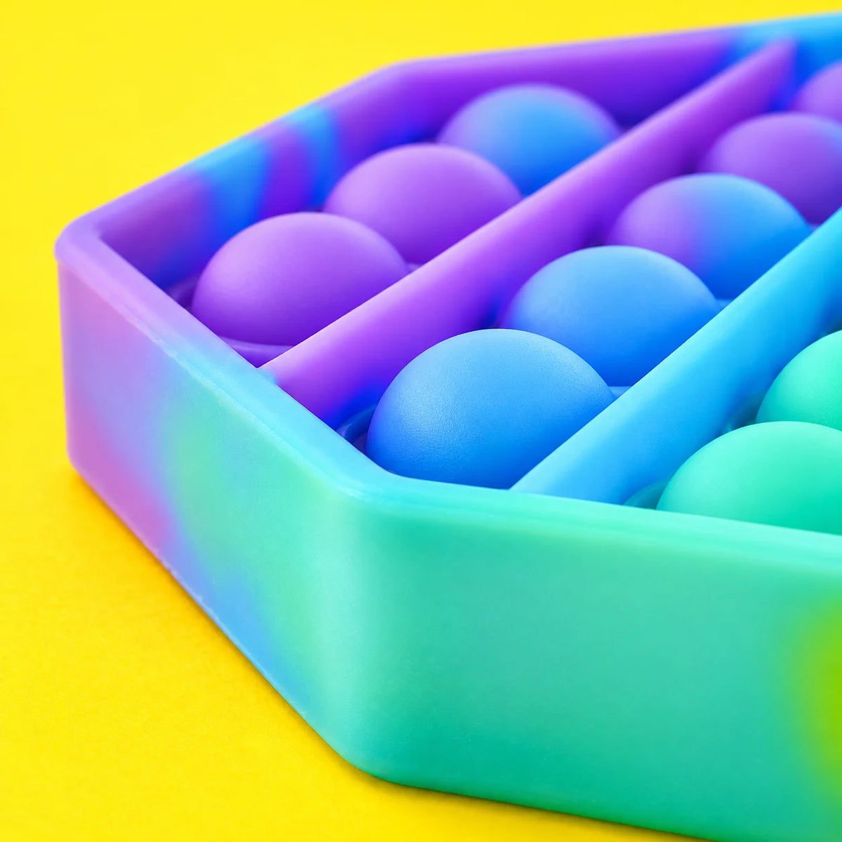 Rainbow Push Popper Fidget Toy-Rainbow Push Popper Fidget Toy