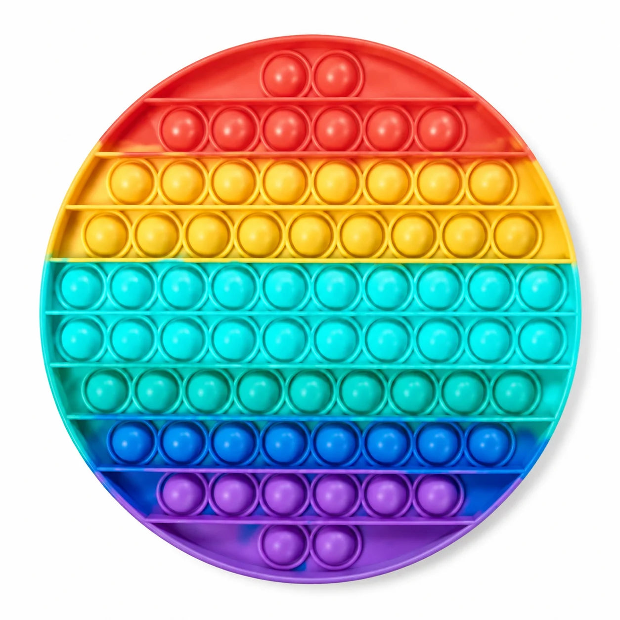Rainbow Push Popper Jumbo Mat-Rainbow Push Popper Jumbo Mat