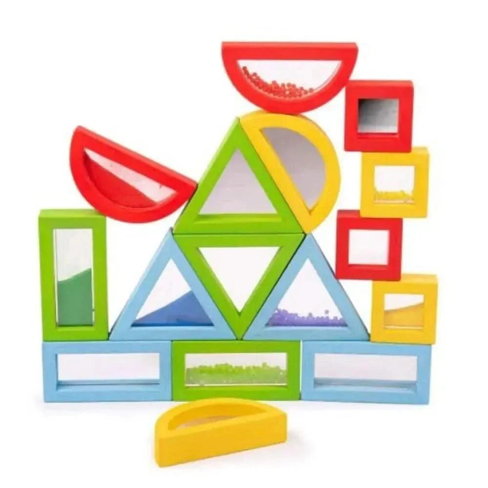 Rainbow Sensory Shapes-Rainbow Sensory Shapes