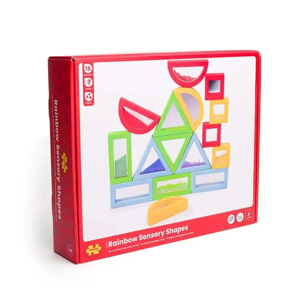 Rainbow Sensory Shapes-Rainbow Sensory Shapes