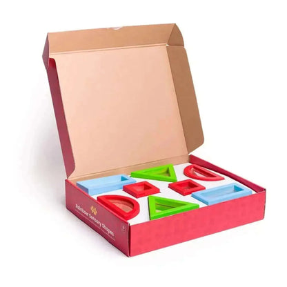 Rainbow Sensory Shapes-Rainbow Sensory Shapes
