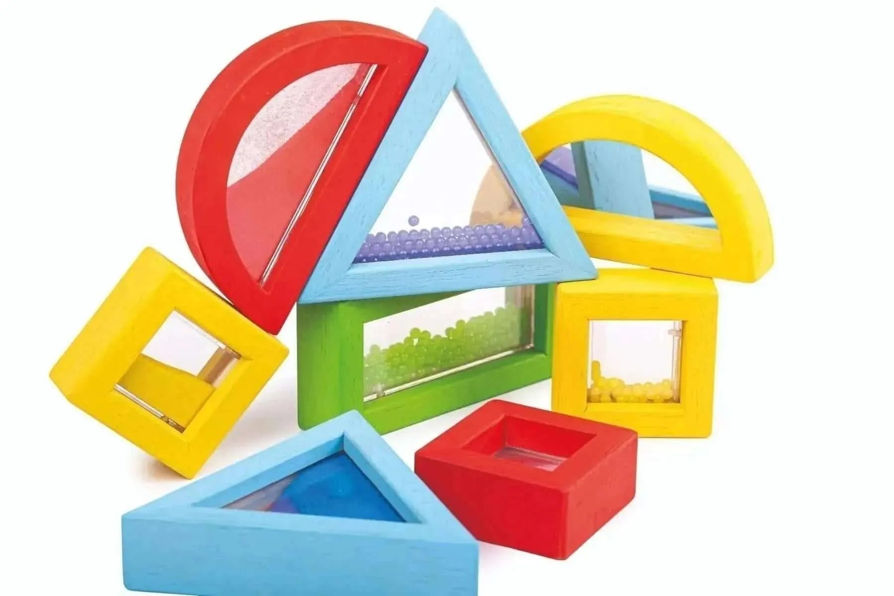 Rainbow Sensory Shapes-Rainbow Sensory Shapes