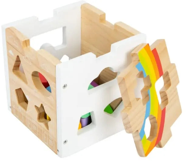 Rainbow Shape Sorting Cube-Rainbow Shape Sorting Cube