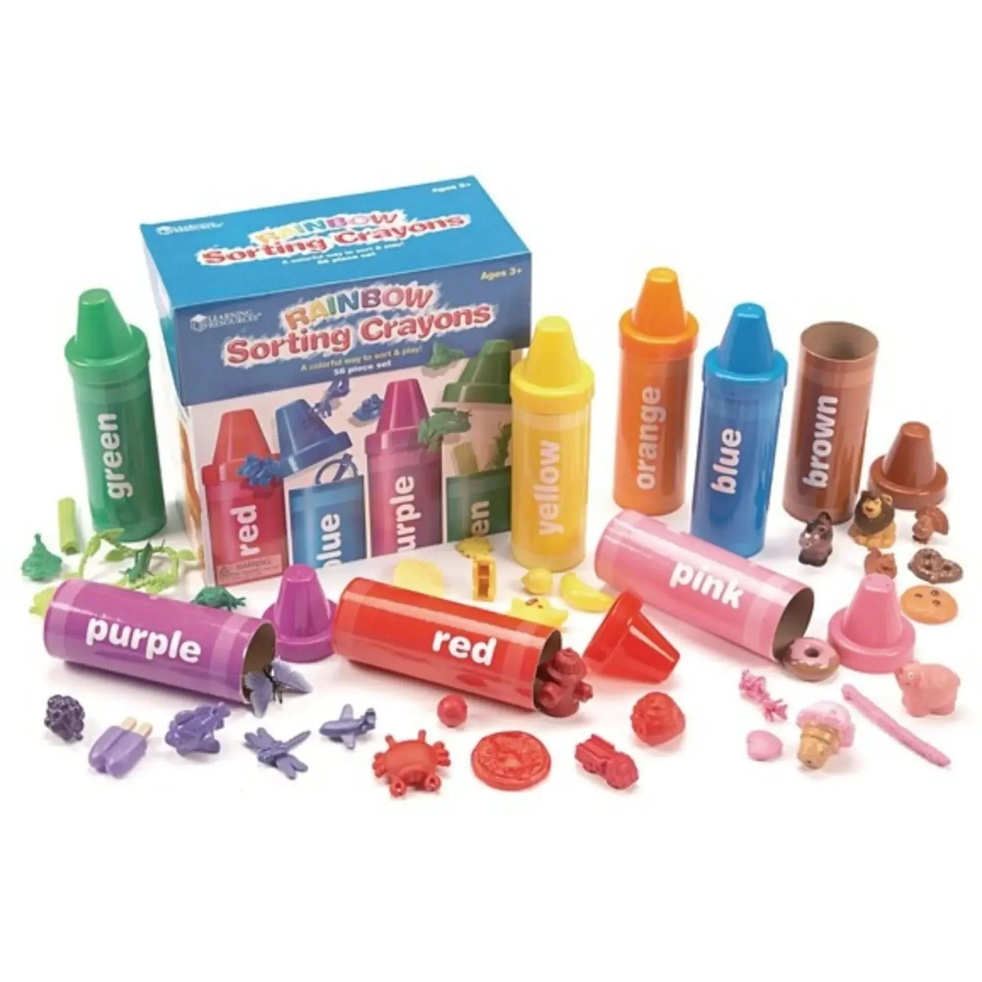 Rainbow Sorting Crayons-Rainbow Sorting Crayons