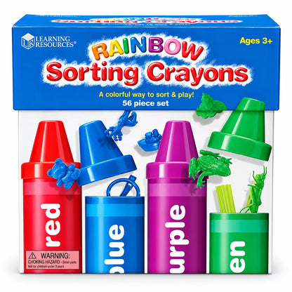 Rainbow Sorting Crayons-Rainbow Sorting Crayons